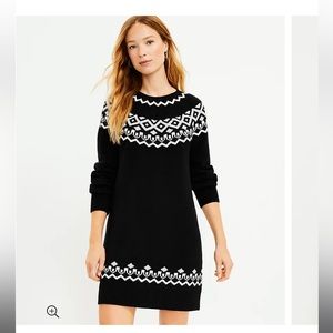 Loft sweater dress - brand new with tags